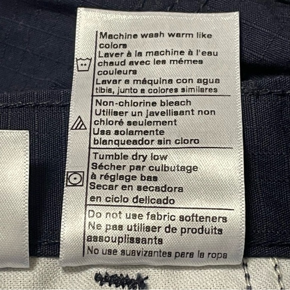 CARHARTT NWOT Loose Fit Force Broxton Cargo Pant in Navy - Picture 7 of 7